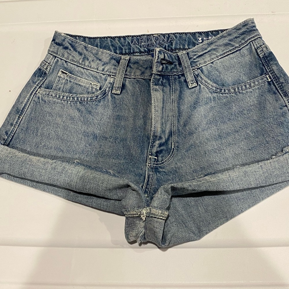 Arizona Jean Company High Rise Jean Shorts